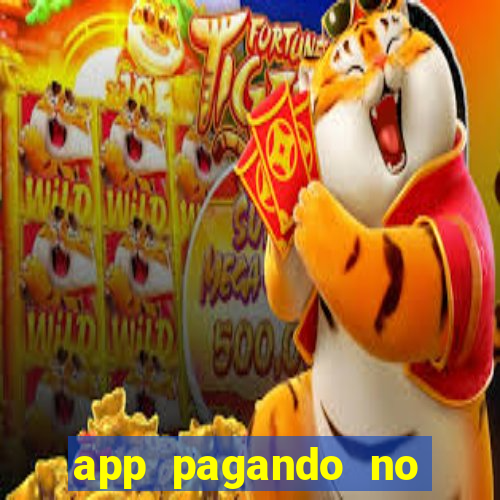 app pagando no cadastro via pix